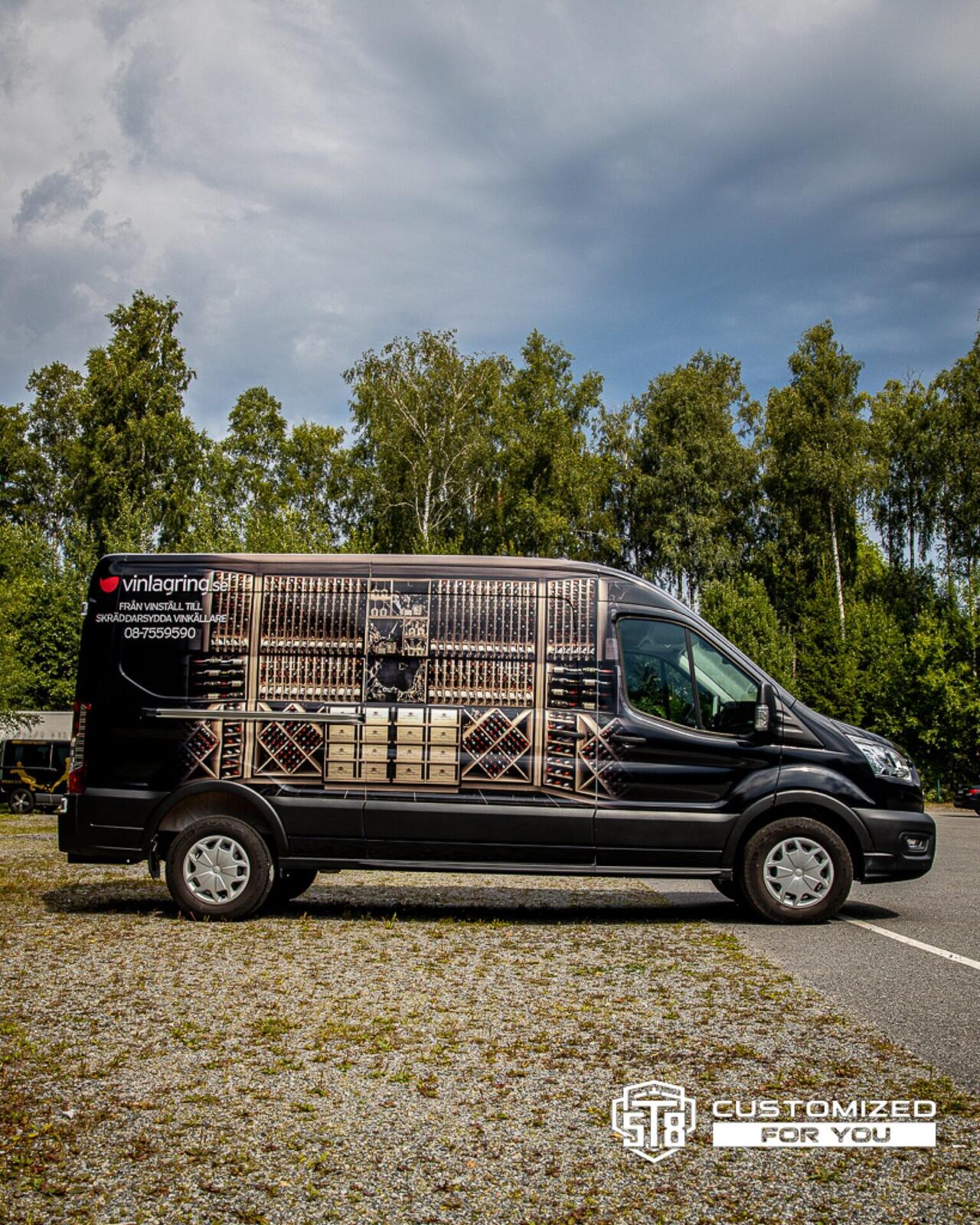 Ford Transit – Vinkällare på Hjul